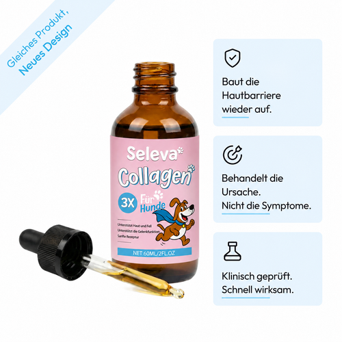 SELEVA Premium Flüssig-Kollagen für Hunde